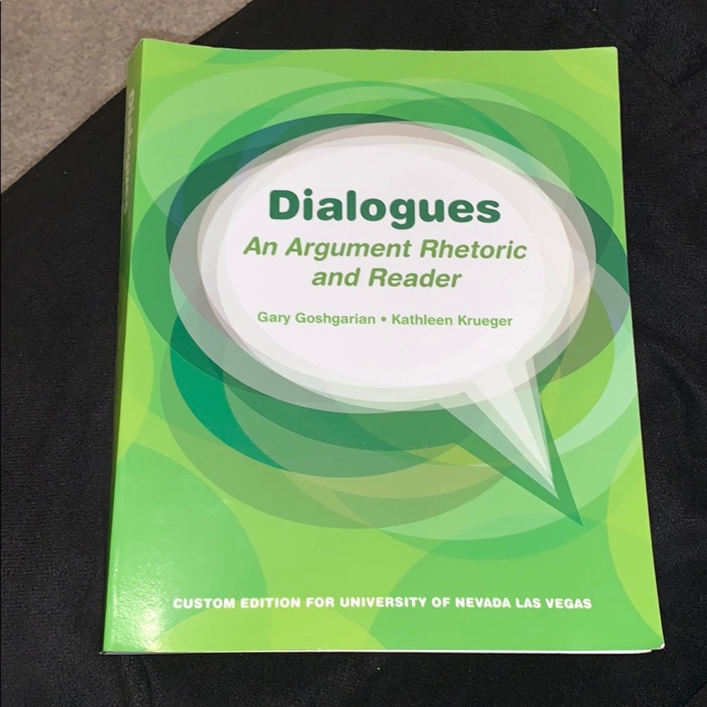 Dialogues: An Argument Rhetoric and Reader